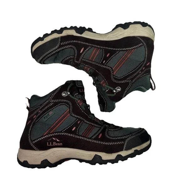 LL Bean Tek 2.5 Waterproof Hiking Boots 299640 Women's Size 8.5 M Vertigrip - Picture 11 of 13